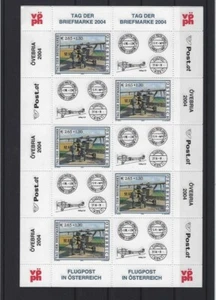 2004 Österreich ANK 2516 Kleinbogen Tag der Briefmarke 2004 Oeffag C II Flugzeug - Picture 1 of 1