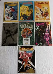 DC Marvel Valiant Hollywood Comic Books Lot of 7 Action and Adventure - Picture 1 of 10