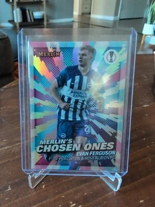 23/24 Topps Chrome Merlin UCC EVAN FERGUSON CHOSEN ONES BRIGHTON & HOVE #MC-2 - Picture 1 of 2