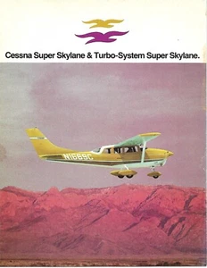 Aircraft Brochure - Cessna - Super Skylane - Turbo - c1969 (B782) - Picture 1 of 1