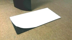 Neoprene Rubber Sheet Solid w/Peel-Back Adhesive 1/4"Thk x 4" W x 12" L Pad - Picture 1 of 6