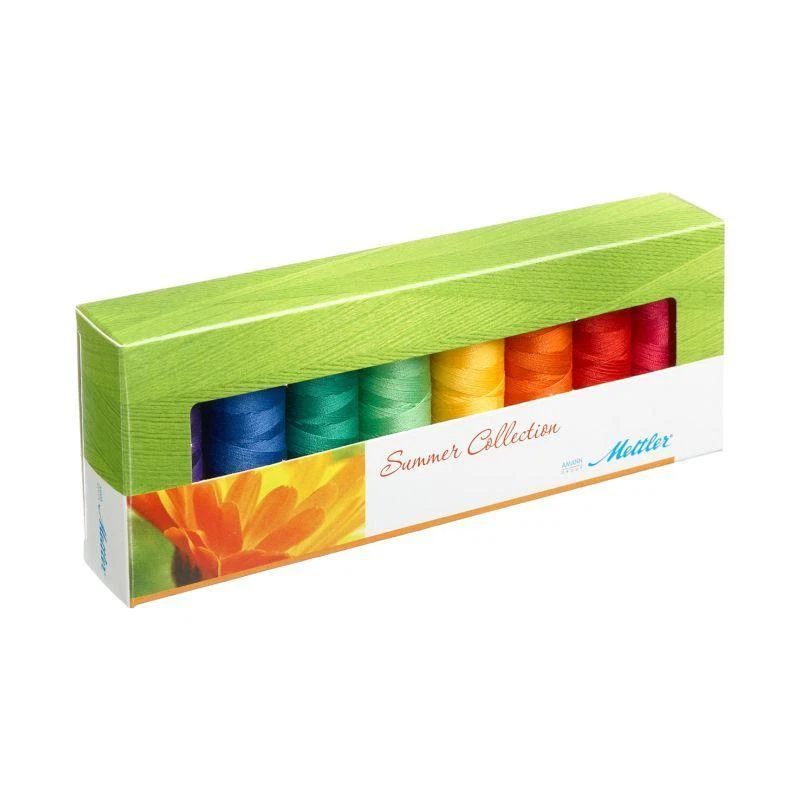 Amann Mettler Seralon Summer Nr.100 (8 Farben, 200 m) Allesnäher Nähgarn - Bild 1 von 1