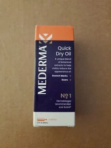 Mederma Quick Dry Oil For Scars Stretch Marks Dry Skin 2oz. - Picture 1 of 4