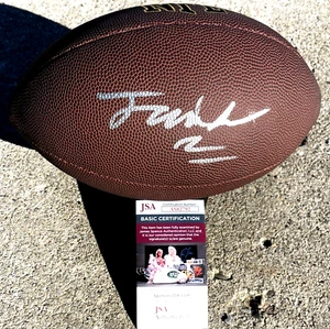 JAYLAN FORD New Orleans Saints FIRMATO NFL Football JSA COA Texas Longhorns - Foto 1 di 3