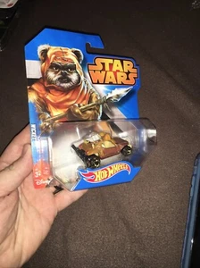 Star Wars Hot Wheels Diecast Wicket Character Car 2014 - Picture 1 of 7