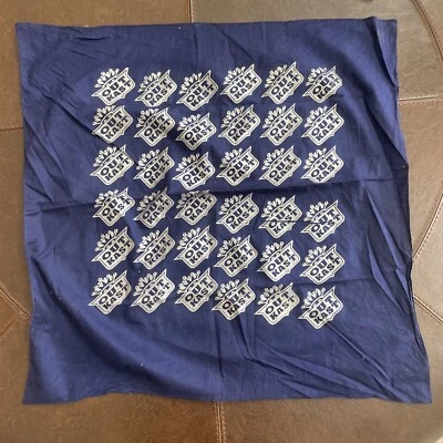Bandana Outkast, azul con logotipo plateado, hip hop Foto 1 de 3