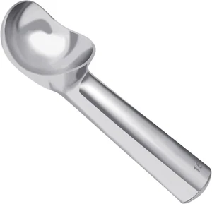 Large Ice Cream Scoop 7 inches Nonstick Anti-Freeze Large, Bright Silver - Picture 1 of 7