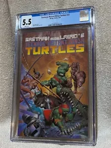 Teenage Mutant Ninja Turtles #33 CGC Graded 5.5 Mirage Studios 6/90 - Picture 1 of 2