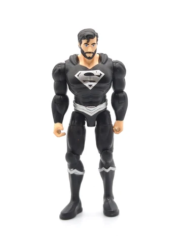 2020 DC SUPERMAN BLACK SUIT 4” ACTION FIGURE Heroes Unite Spin Master Cover