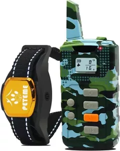 300 m Ferngesteuertes Hund Schock Trainingshalsband Wiederaufladbar Wasserdicht LCD Haustier Trainer - Bild 1 von 5