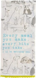 Karma Flour Sack Tea Towel - 100% Cotton Hand Towels for The Kitchen - Picture 1 of 1