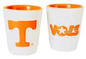 Tennessee Volunteers Cerámica 2 oz Relieve Shot Vidrio/Copa-Vols-Nuevo - Imagen 1 de 1