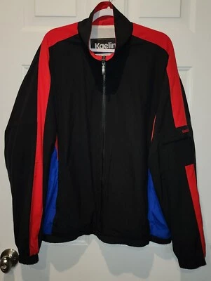 Chaqueta Atlética Kaelin Vintage Años 90 Rendimiento Poliéster Forrada Talla Grande. Foto 1 de 4
