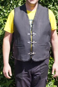 Lederweste Kutte Patch Trike Motorrad Clubweste - Bild 1 von 7