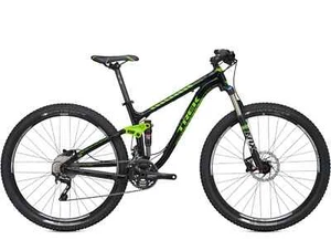 TREK FUEL EX7 2014 Full Suspension Mt. Bike -17.5" black green - Picture 1 of 14