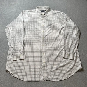 Polo Ralph Lauren Performance Shirt Mens 4XLT XXXXLT Tall Blue Button Down - Picture 1 of 10