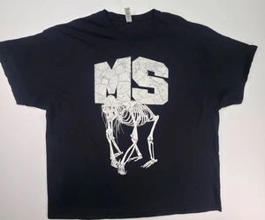 Maggot Stomp Black Solid MS T-Shirt Black Men's 3XL Knuckle Dragging Death - Picture 1 of 5