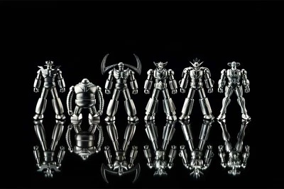 Figura DieCast Metallo ROBOT Dynamic Chogokin BANDAI Goldrake Mazinga Jeeg etc. - Immagine 1 di 4