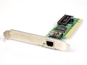 Realtek RTL8139C Fast Ethernet 10/100 Mbps PCI RJ45 LAN Card PC Netzwerk Karte - Afbeelding 1 van 1