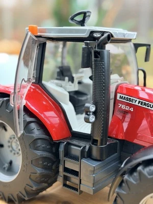 Bruder Toys Pro Series Massey Ferguson 7624 Tractor Model Toy 1:16 Scale - Image 1 of 4