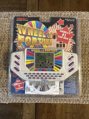VNTG Wheel of Fortune Handheld Game 1996 Tiger Electronics Opened To Test WORKS - Image 1 of 4