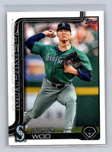 2025 Topps #327 Bryan Woo - Picture 1 of 2