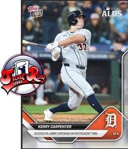 Tarjeta Kerry Carpenter 2025 MLB TOPPS NOW 824 preventa - Imagen 1 de 2