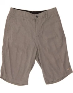 O'NEILL Mens Chino Shorts W30 Medium Grey Polyester CP78 - Picture 1 of 4