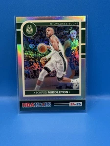 Khris Middleton 2024-25 NBA Hoops Silver Prizm Premium  #22 - Picture 1 of 2
