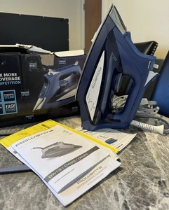 Suela HD Rowenta DW5260 Focus Excel 1715 vatios 400 agujeros, azul - Imagen 1 de 10