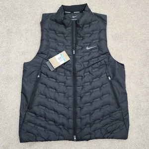 Nike Herren Medium Therma-Fit ADV wasserabweisende Daunenfüllung Laufweste FB7542-010 - Bild 1 von 11