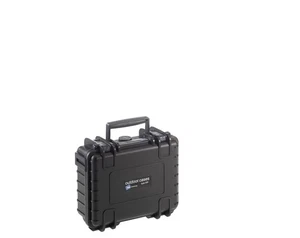 B&W International Typ 500 schwarzer Outdoor-Koffer mit Si-Schaumstoff, schwarz, : 500/B/SI - Bild 1 von 2