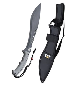 Machete with Shoulder Strap Sheath,19 Inch, Stainless Steel Blade Knife with ... - Picture 1 of 6