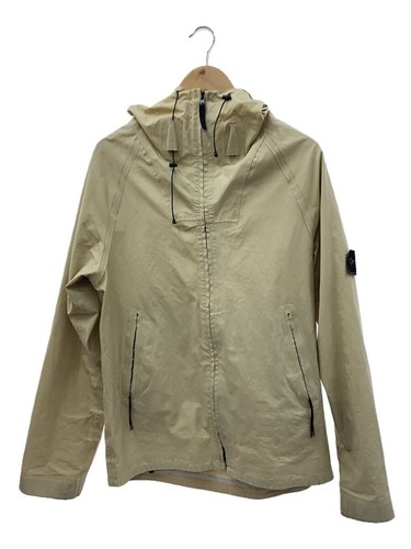 Stone Island Mountain Parka Poliestere Giacca Cachi Taglia Large #EG ADA
