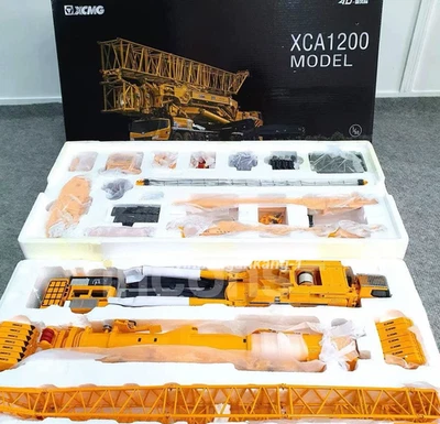Pintura Dorada 1/50 XCMG Edición Conmemorativa XCA 1200-Ton Aleación Modelo Estático Foto 1 de 4