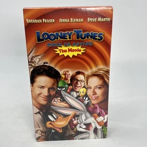 Looney Tunes - Back in Action (VHS, 2004) Brendan Fraser Slipcover Sealed Movie - Bild 1 von 4