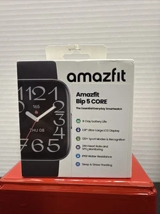 AMAZONFIT BIP 5 CORE SMARTWATCH SCHWARZ MODELL: A2324 NEU - Bild 1 von 6