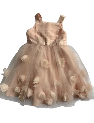MONSOON baby AMAZING 3D ROSE occasion dress PINK 3 years old size - Image 1 of 4