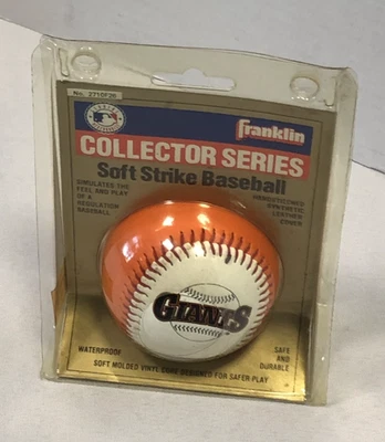 ✅ NEW Franklin Official MLB Collectors  Soft Strike Ball San Francisco Giants - Image 1 of 2