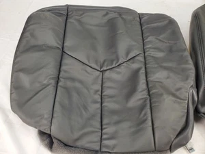 NOS GM 2003-2006 Chevrolet Escalade Front Driver Seat Cover Pewter 88976195 - Picture 1 of 4