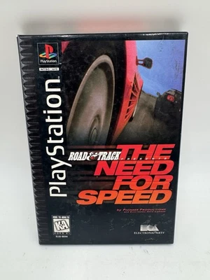The Need For Speed Playstation 1 PS1 Komplett CIB mit Schaumstoffeinlage Long Box Top! - Bild 1 von 4