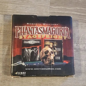 Phantasmagoria Stagefright PRAY IT ONLY A NIGHTMARE & A PUZZLE OF FLESH GIOCO PC - Foto 1 di 22