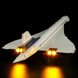LED Light Kit for Lego With 10318 Airbus Concorde Model Creative Lighting Set - Picture 1 of 20