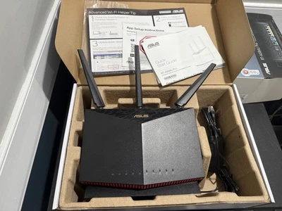 Router para juegos ASUS RT-AX86U Pro, WiFi 6 de doble banda, puerto WAN 2,5G Foto 1 de 4