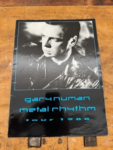 GARY NUMAN : PROGRAMME METAL RHYTHM TOUR 1988 - Picture 1 of 3