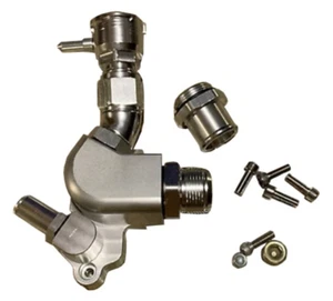 Carcasa de refrigerante superior serie K manguera de relleno incorporada K20 K24A1 Honda Acura 16AN - Imagen 1 de 8