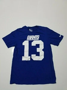 Odell Beckham Jr. Shirt Boys Large Blue White New York Giants Football Kids - Picture 1 of 6