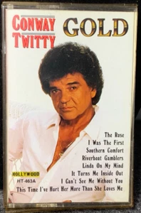 Conway Twitty-Gold Cassette Tape - 1992 Highland Music RARE - Picture 1 of 6