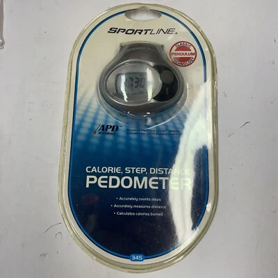 SPORTLINE Calorie, Step, Distance, Pedometer. Model WV3477PW #345 - Image 1 of 4