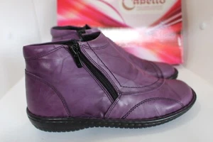 SHOES/FOOTWEAR - Cabello 5250 ankle boot Purple SIZE 38/7US - Picture 1 of 6